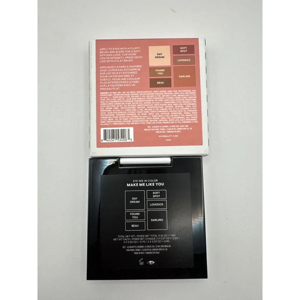 GXVE Beauty Eye See In Color Make Me‎ Like You Eyeshadow Palette BNIB